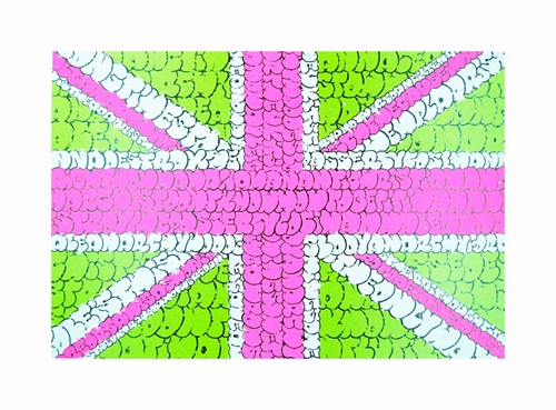 Anarchy In The UK (Lime Green & Fluoro Pink) by Tilt