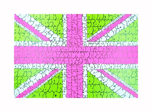 Anarchy In The UK (Lime Green & Fluoro Pink) by Tilt