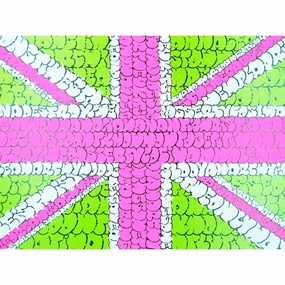 Anarchy In The UK (Lime Green & Fluoro Pink) by Tilt