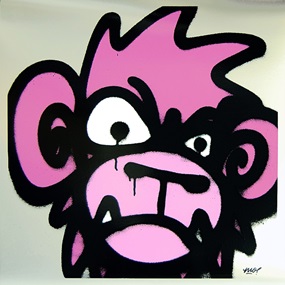 Monkey (Pink) by Mighty Mo