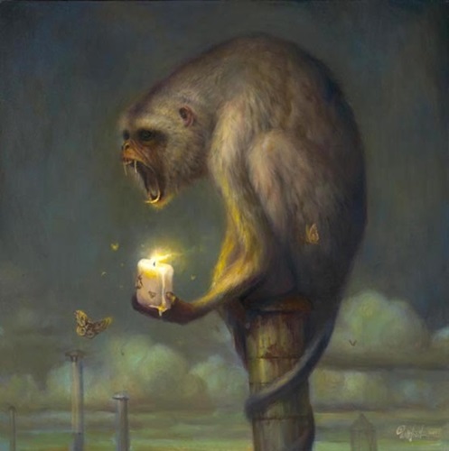 Candle For Orphans  by Martin Wittfooth