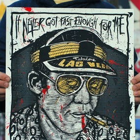 Hunter S Thompson by Zeb Love