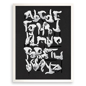 OG Slick Hand Alphabet (Black Edition) by Slick