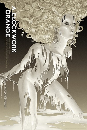 A Clockwork Orange (MondoCon Variant (Black)) by Rory Kurtz