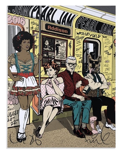 Enjoy The Ride (Artist Variation) by Faile