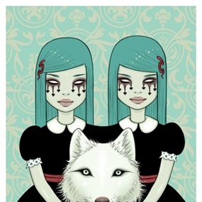 Shared Shadow (Blue) by Tara McPherson