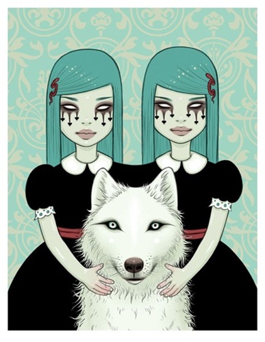 Shared Shadow (Blue) by Tara McPherson