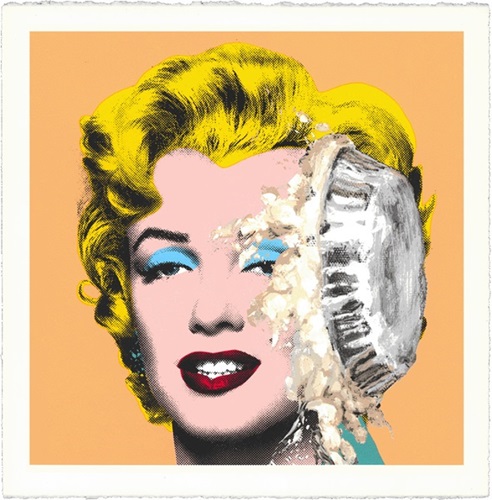 Pop Smash (Gold) by Mr Brainwash