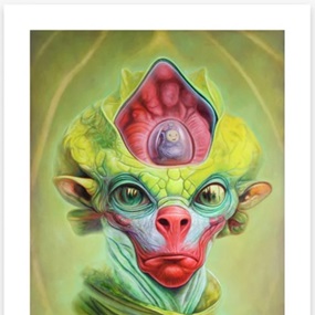 Alien With Tubby Brain (Timed Edition) by Ron English