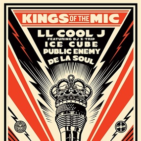 Kings Of The Mic (First edition) by Shepard Fairey