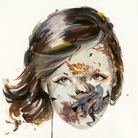 La Cage Immunisée à Ses Charmes (Hand-Embellished) by Sandra Chevrier