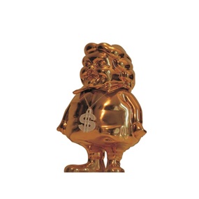 McSupersized (Sculpture) (Full Gold) by Ron English