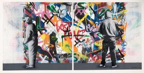 The Cycle (Acrylic) by Martin Whatson