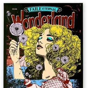 Across The Cosmos (Burgundy) by Faile