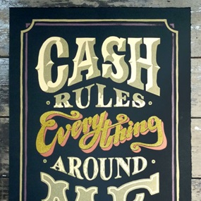 Cash Rules Everything Around Me (Black) by Ryan Callanan