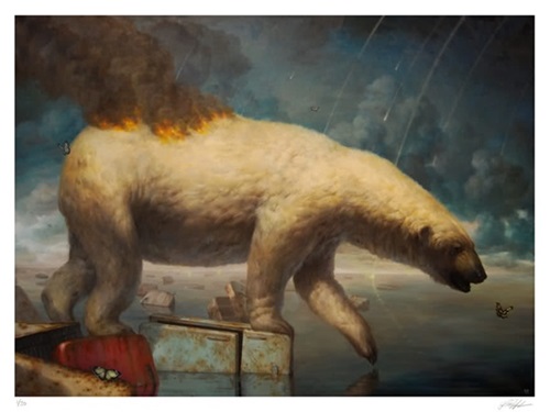 Saints Preserve Us  by Martin Wittfooth
