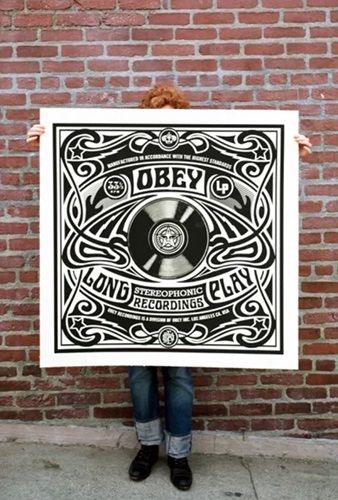 Nouveau Album Cover (Large Format) by Shepard Fairey