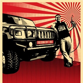 Cost Of Oil by Shepard Fairey