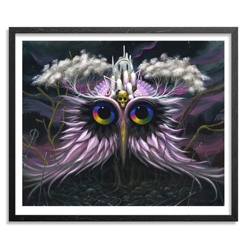 Owl Of Infinite Knowledge  by Jeff Soto