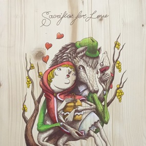 Sacrifice For Love (Wood) by Zed1