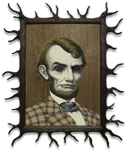 Wood Lincoln  by Mark Ryden