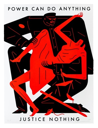Power Can Do Anything / Justice Nothing (First Edition) by Cleon Peterson
