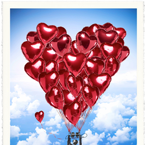 Love Above All (Timed Edition) by Mr Brainwash