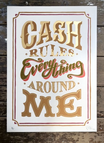 Cash Rules Everything Around Me (Cream) by Ryan Callanan