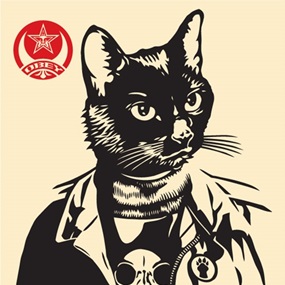 Radical Cat by Shepard Fairey