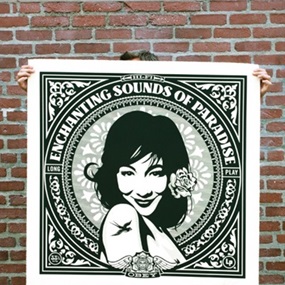 Enchanting Sounds Album Cover (Large Format) by Shepard Fairey