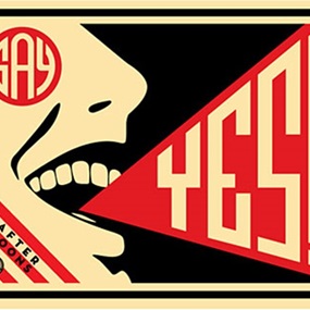 Say Yes! by Shepard Fairey