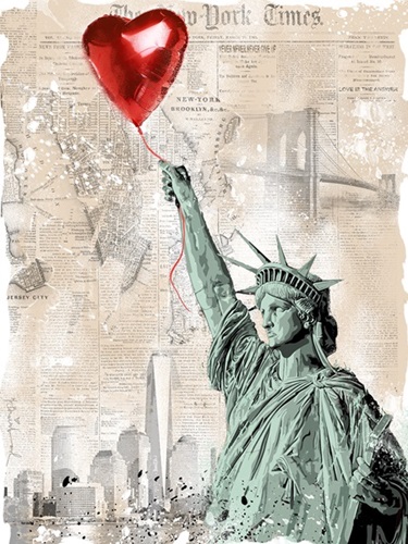 Heart & Soul (Paper (XL)) by Mr Brainwash