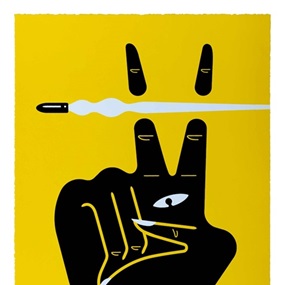 Peace -- War (Yellow) by Cleon Peterson