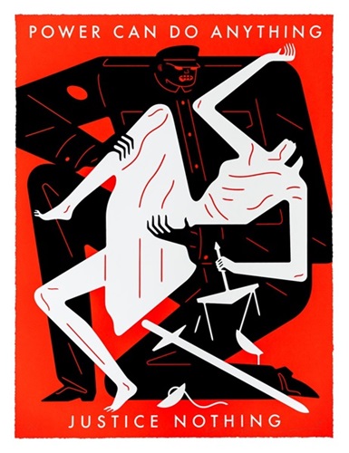 Power Can Do Anything / Justice Nothing (First Edition) by Cleon Peterson