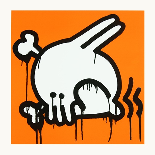 Skull Bunny (Orange) by Nomad