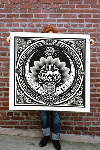 Lotus Album Cover (Large Format) by Shepard Fairey