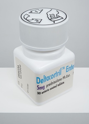 Deltacortril Enteric 5mg 30 Enteric Coated Tablets  by Damien Hirst