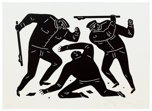 Civil Rights (Black) by Cleon Peterson