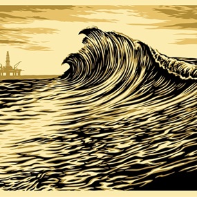 Water Is The New Black by Shepard Fairey