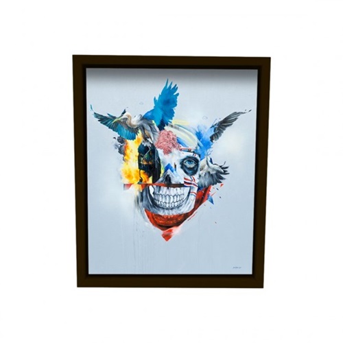 Heron, Skull, Vulture  by Joram Roukes