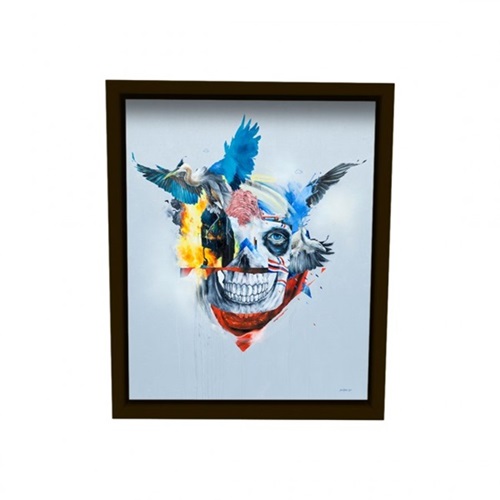Heron, Skull, Vulture  by Joram Roukes