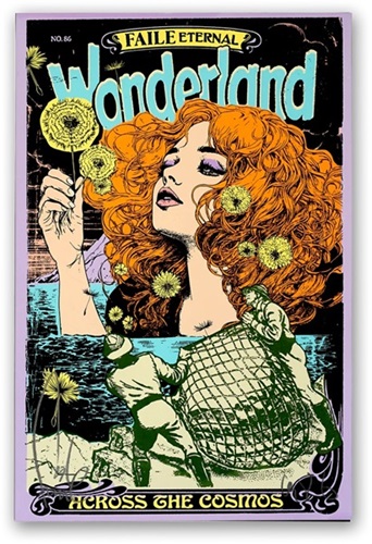 Across The Cosmos (Lavender) by Faile