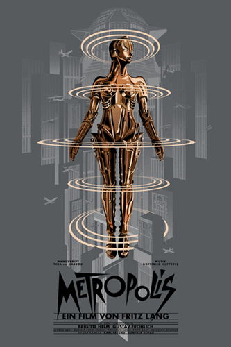 Metropolis (Foil Edition) by Raid71 Editioned artwork | Art