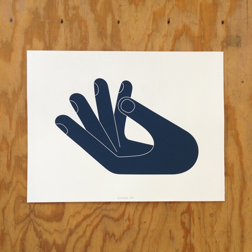Hand #2  by Geoff McFetridge