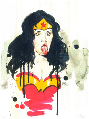 Very Wonder Woman 1  by Lora Zombie