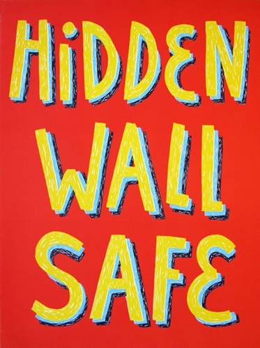 Hidden Wall Safe  by Huskmitnavn