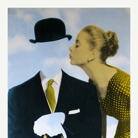 Kissing Magritte by Joe Webb