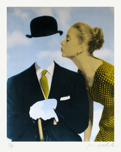 Kissing Magritte  by Joe Webb