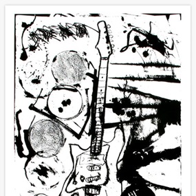 My Operation Ivy Guitar (Black & White Edition) by Tim Armstrong