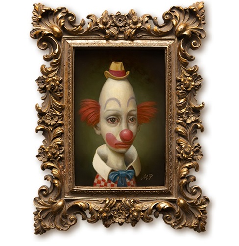 Thin Clown  by Marion Peck